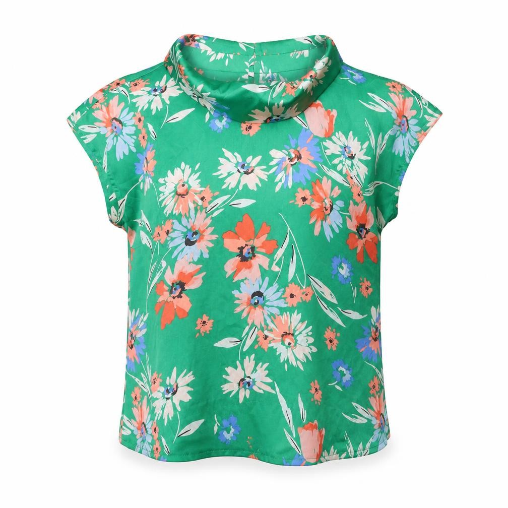 Womens UK Size L Clements Ribeiro Green Basic Blouse