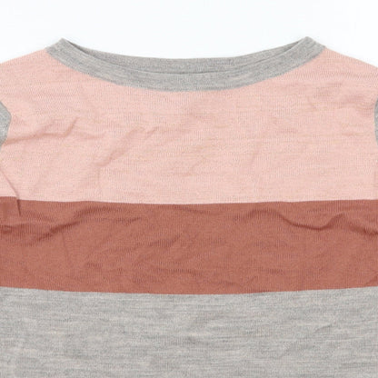 Womens UK Size M Cynthia Rowley Grey Pullover Jumper