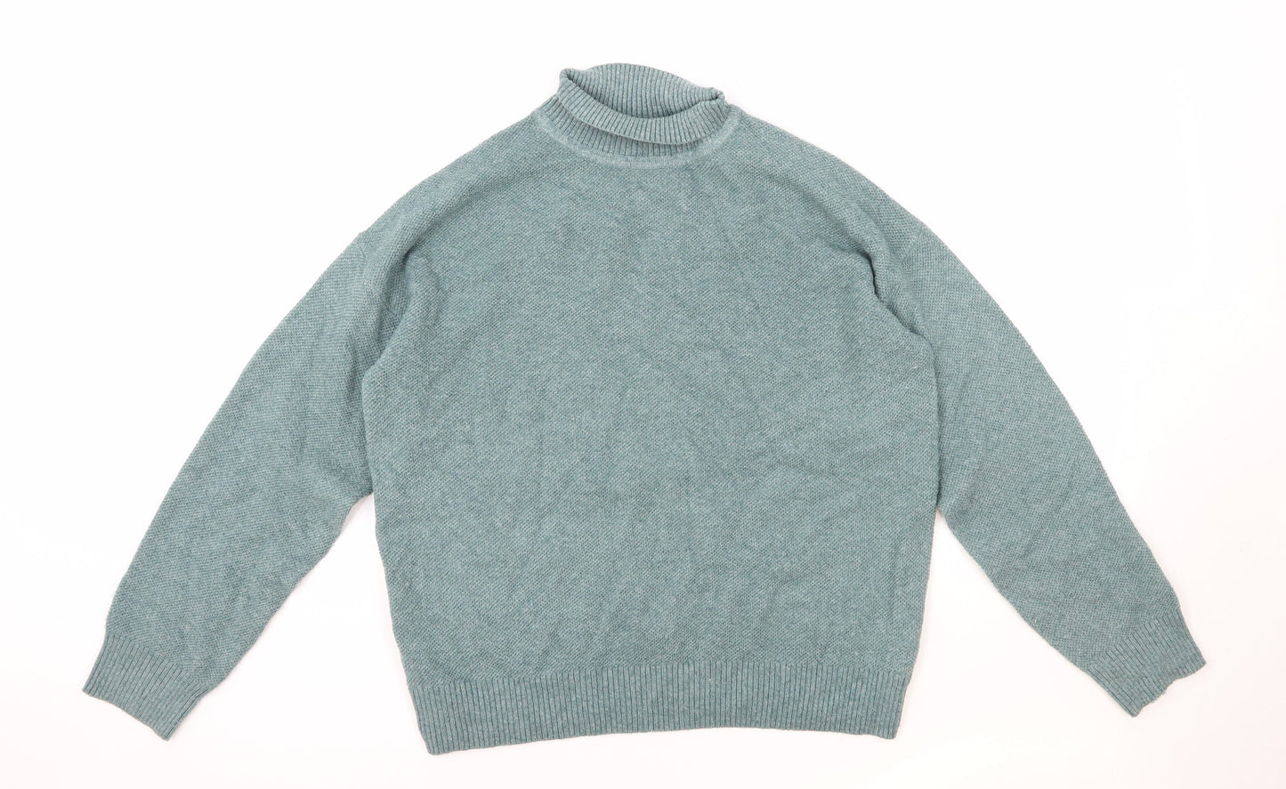 Womens UK Size S Marks and Spencer Green Pullover Jumper
