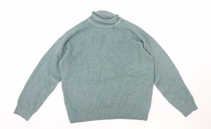 Womens UK Size S Marks and Spencer Green Pullover Jumper