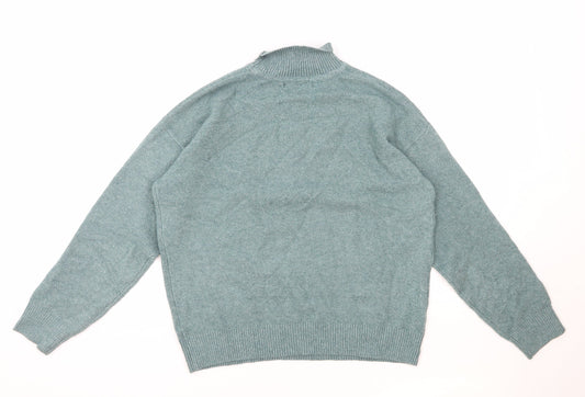 Womens UK Size S Marks and Spencer Green Pullover Jumper