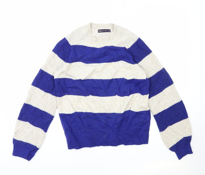 Womens UK Size S Marks and Spencer Multicoloured Pullover Jumper