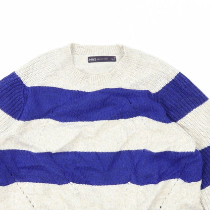 Womens UK Size S Marks and Spencer Multicoloured Pullover Jumper
