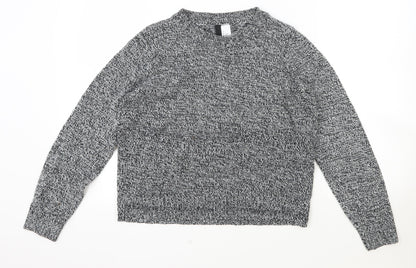 Womens UK Size S H&M Grey Pullover Jumper