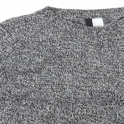 Womens UK Size S H&M Grey Pullover Jumper