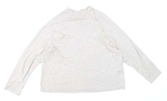 Womens UK Size M H&M Beige Pullover Jumper