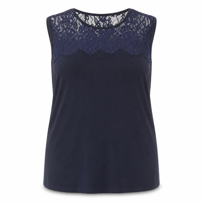 Womens UK Size 16 Julipa Blue Basic Tank