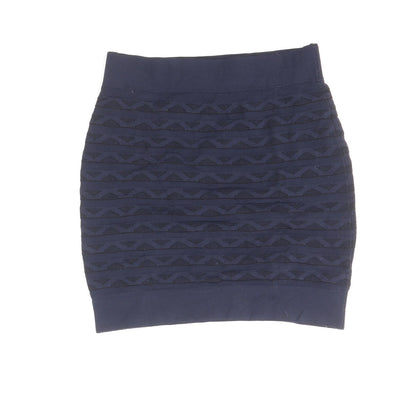 French Connection Womens Blue Geometric Viscose Mini Skirt Size 10