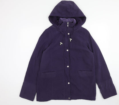 Womens UK Size 12 EWM Purple Jacket