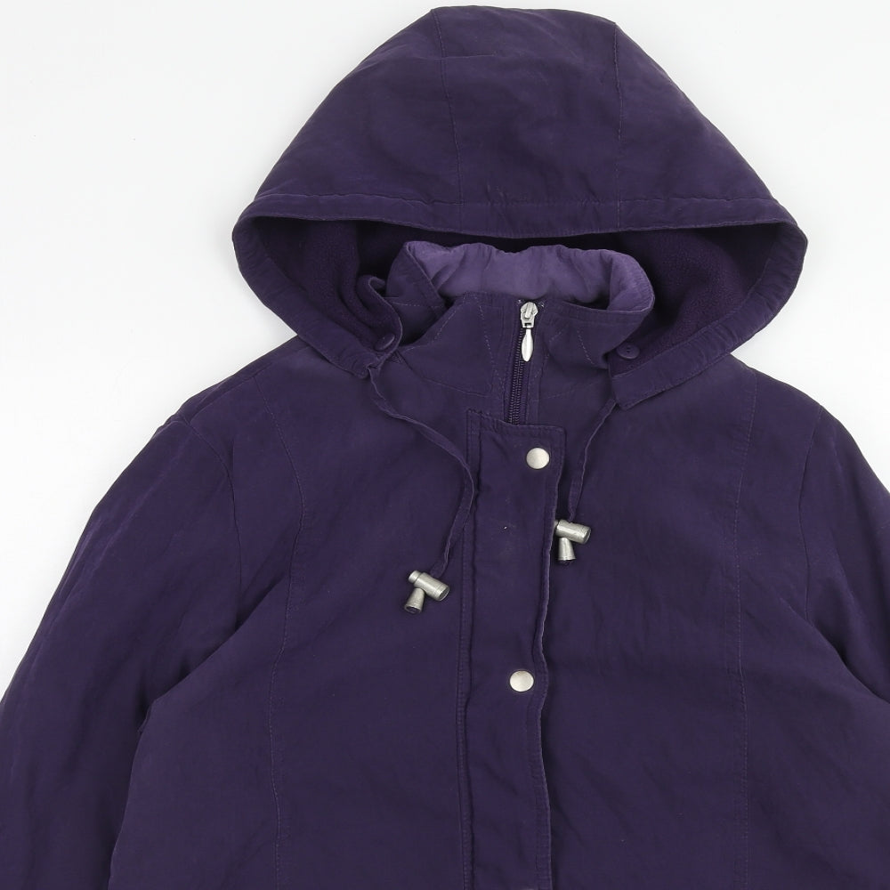 Womens UK Size 12 EWM Purple Jacket