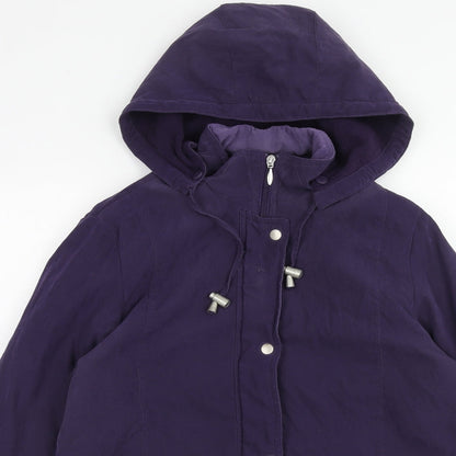 Womens UK Size 12 EWM Purple Jacket
