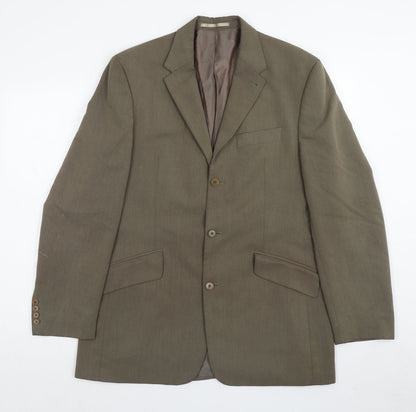 Mens UK Size 42 NEXT Regular Brown Suit Jacket