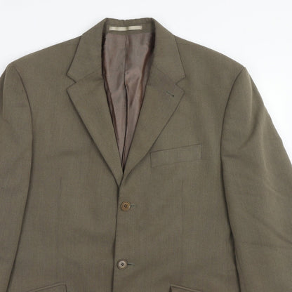 Mens UK Size 42 NEXT Regular Brown Suit Jacket