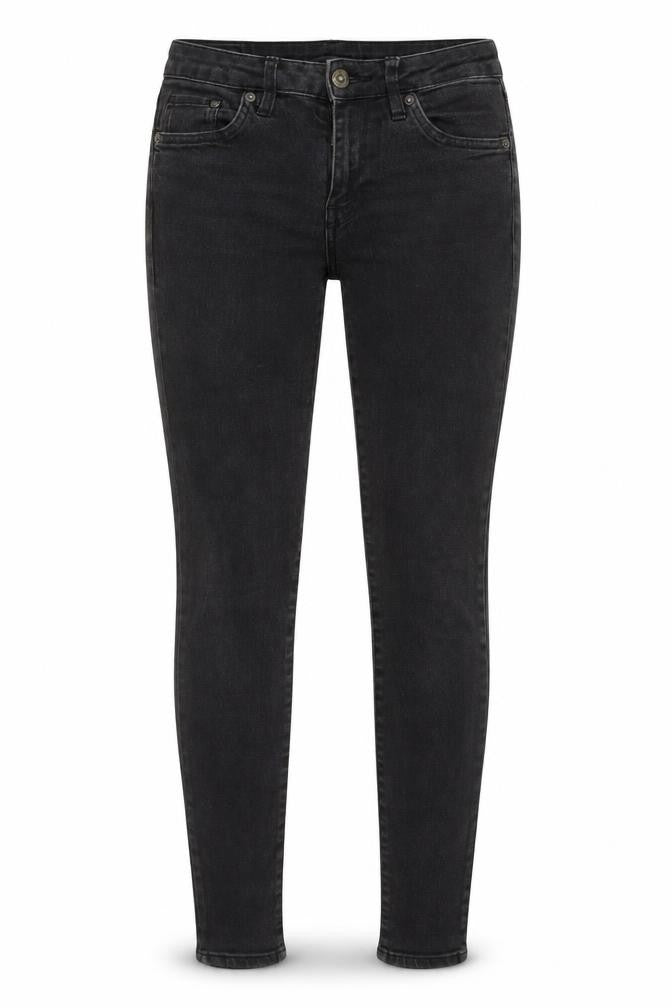 Womens UK Size 27 in H&M Regular Fit Skinny Black Jeans