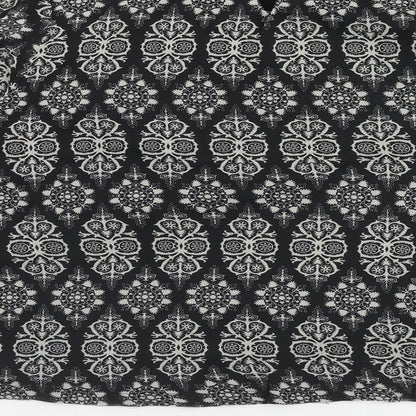 Womens UK Size 16 Poppy Lux Black Basic Blouse