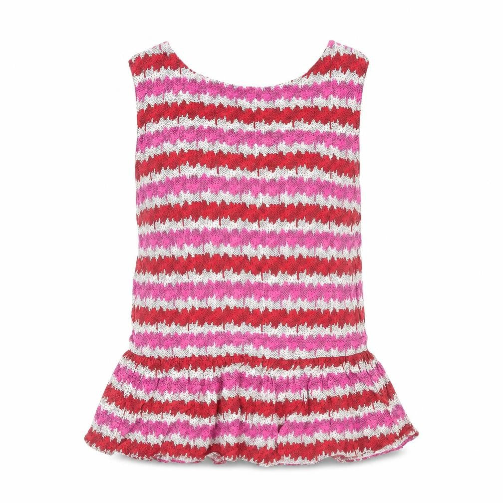 Womens UK Size 6 Topshop Multicoloured Basic Tank