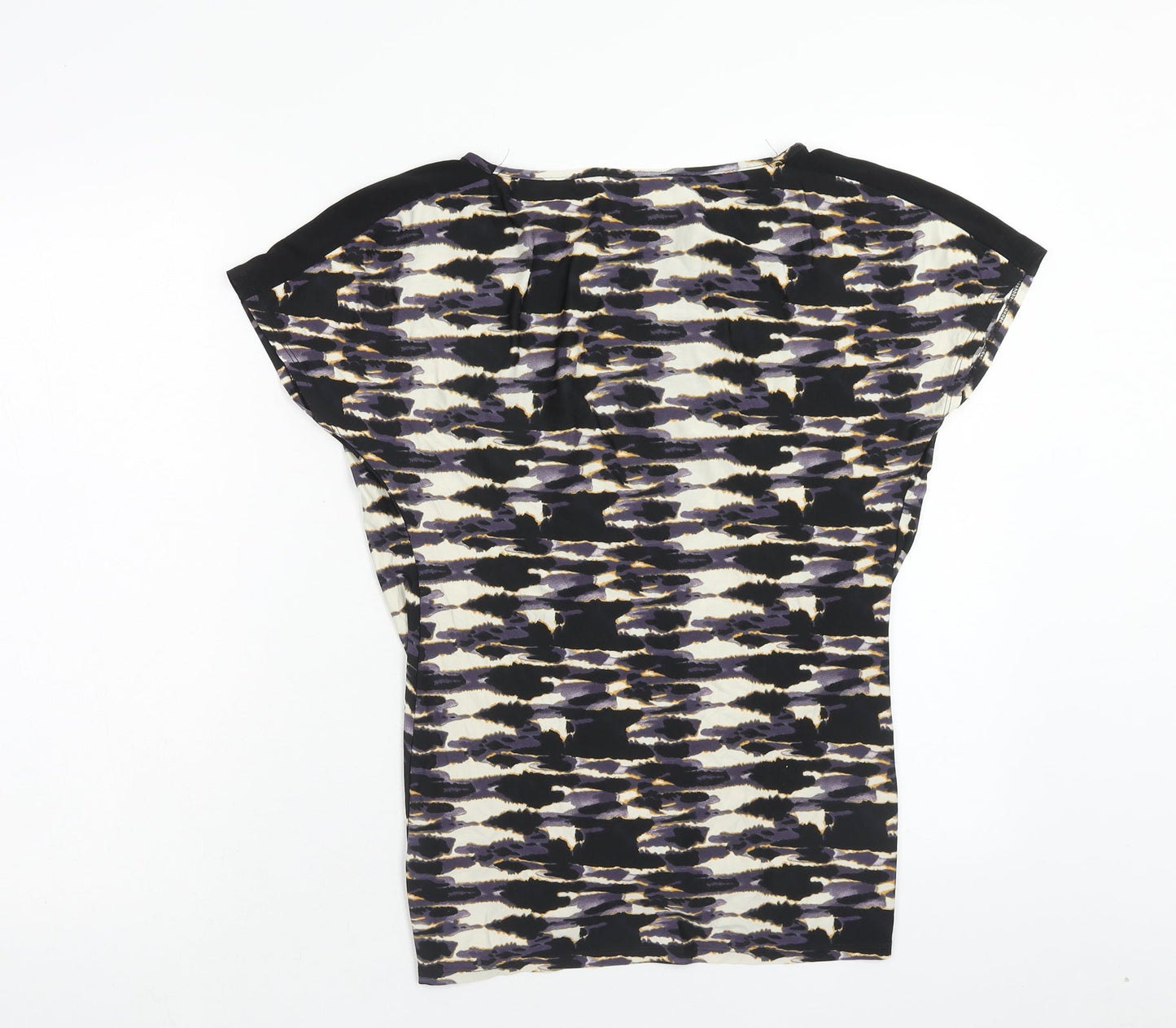 Womens UK Size 10 Wallis Multicoloured Basic T-Shirt