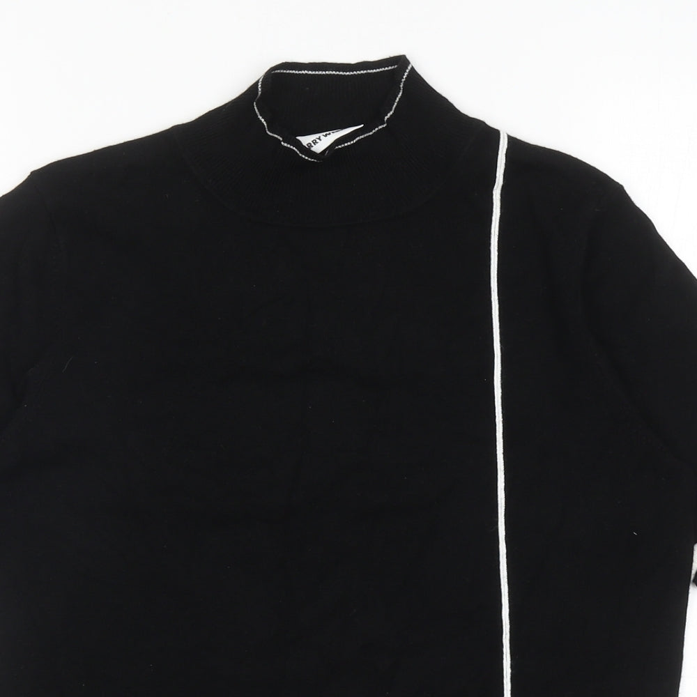Womens UK Size 10 Gerry Weber Black Basic T-Shirt