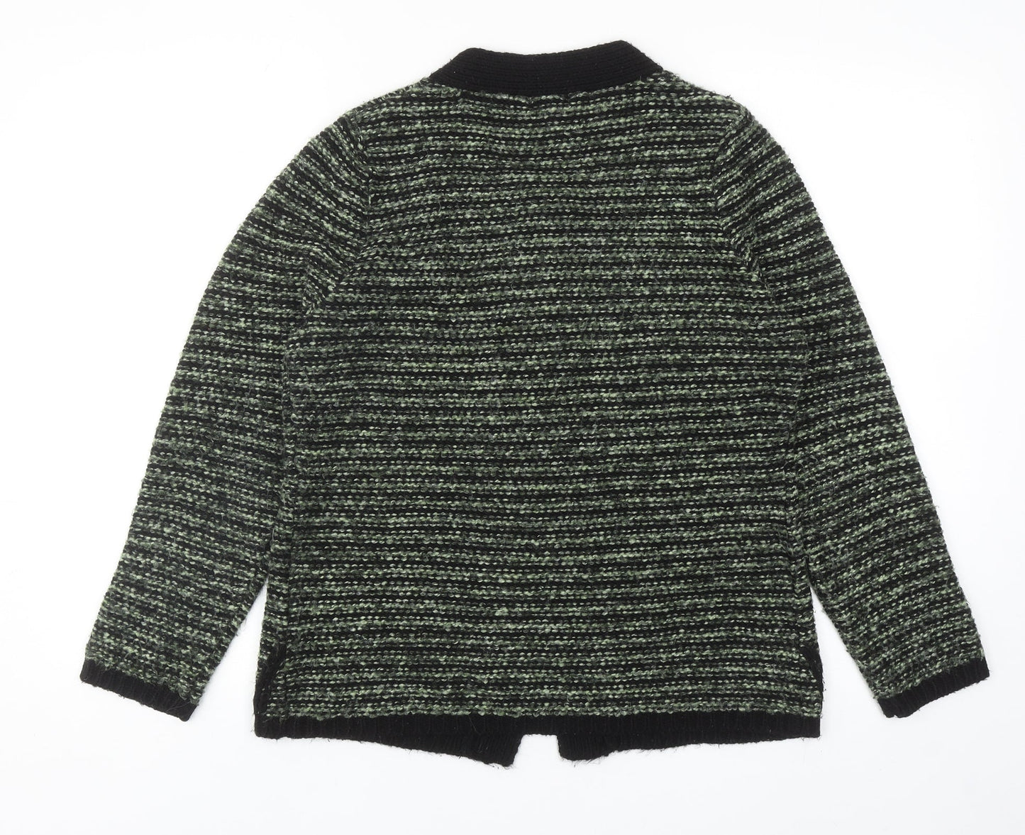 Womens UK Size M Nina Murati Green Cardigan Jumper