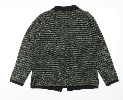 Womens UK Size M Nina Murati Green Cardigan Jumper