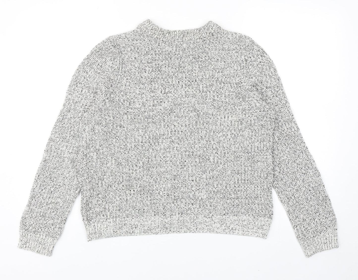 Womens UK Size M H&M Grey Pullover Jumper