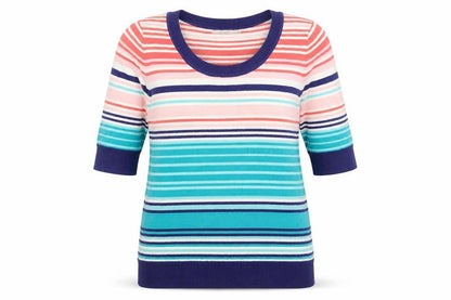 Womens UK Size 12 John Lewis Multicoloured Pullover Jumper