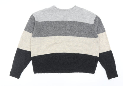 Womens UK Size XS H&M Multicoloured Pullover Jumper