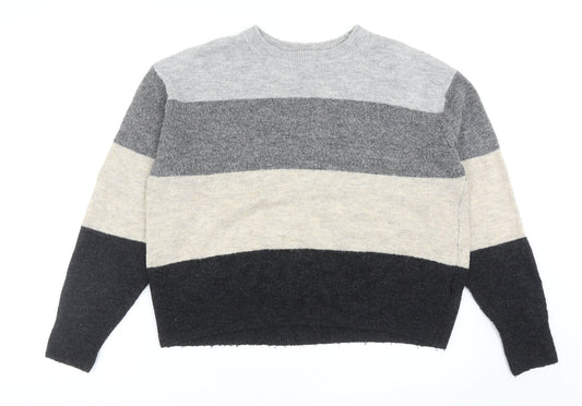 Womens UK Size XS H&M Multicoloured Pullover Jumper