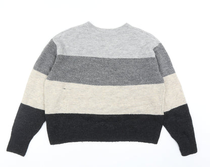Womens UK Size XS H&M Multicoloured Pullover Jumper