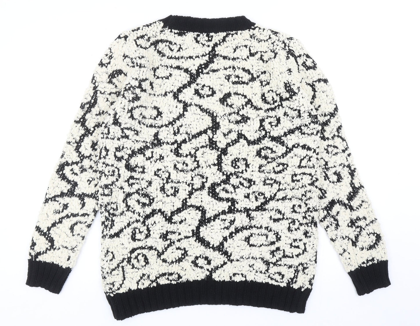 Womens UK Size M Katsumi Ivory Pullover Jumper