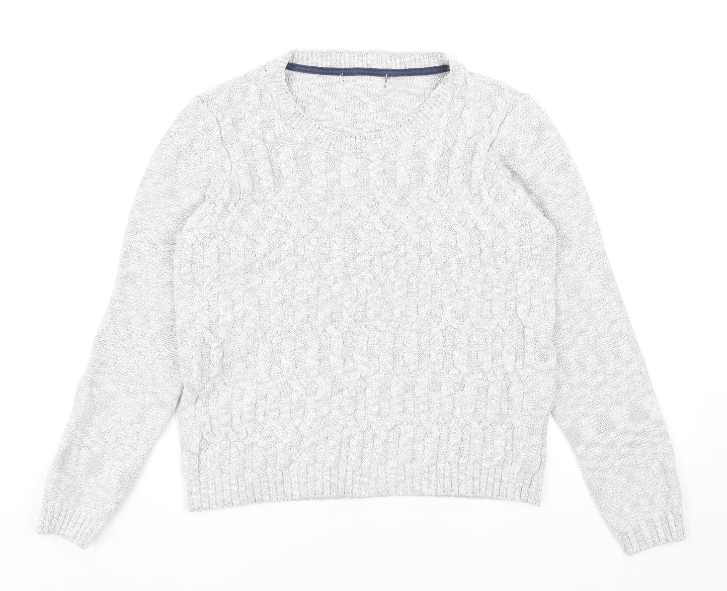 Womens UK Size 12 Marks and Spencer Grey Pullover Jumper