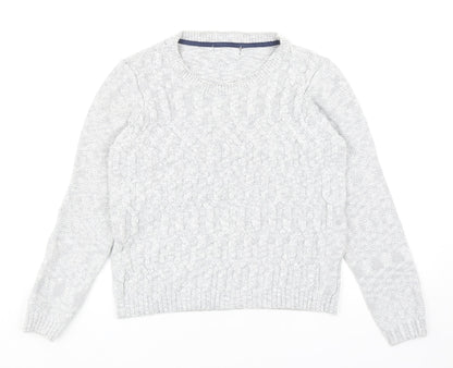 Womens UK Size 12 Marks and Spencer Grey Pullover Jumper