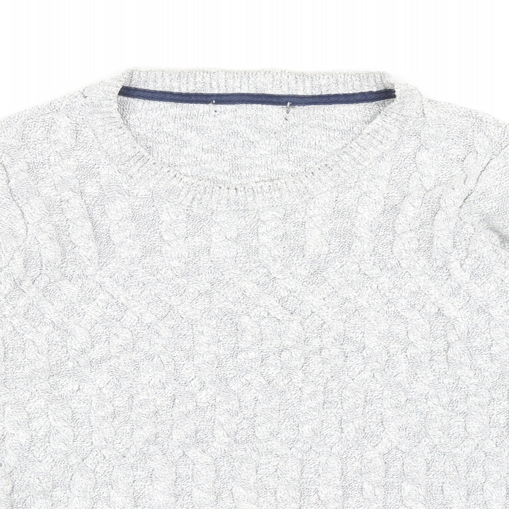 Womens UK Size 12 Marks and Spencer Grey Pullover Jumper