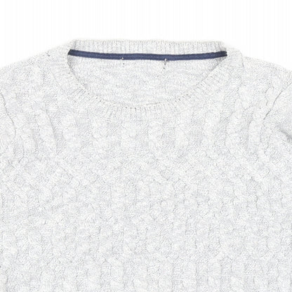 Womens UK Size 12 Marks and Spencer Grey Pullover Jumper