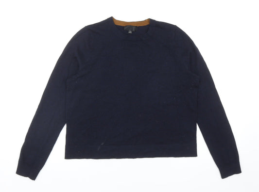 Womens UK Size 10 Topshop Blue Pullover Jumper