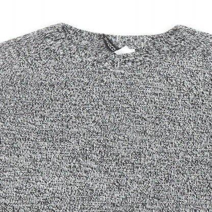 Womens UK Size S Divided by H&M Grey Pullover Jumper