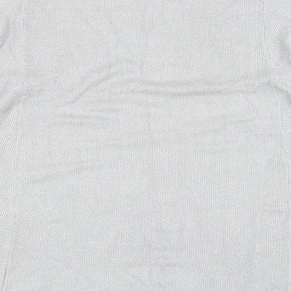 Womens UK Size S Nina Leonard Silver Pullover Jumper
