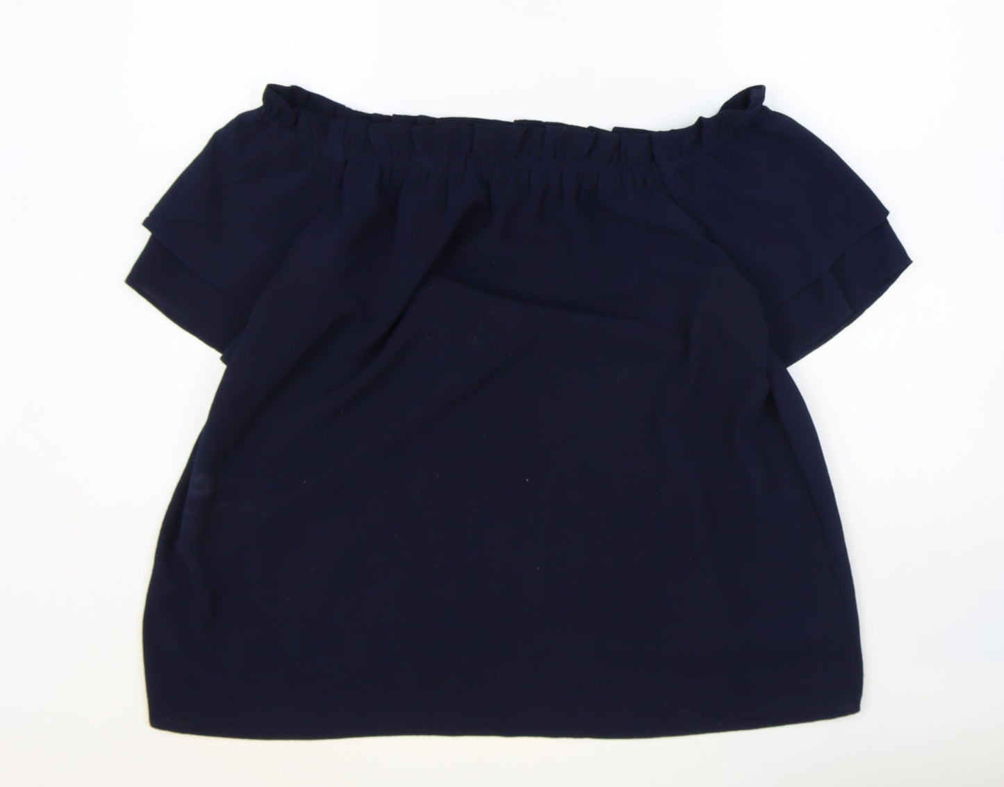 Womens UK Size 16 Dorothy Perkins Blue Basic T-Shirt