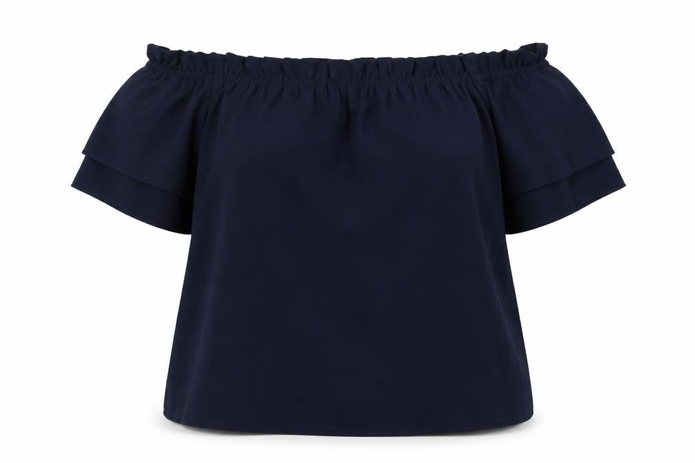 Womens UK Size 16 Dorothy Perkins Blue Basic T-Shirt