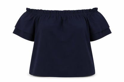 Womens UK Size 16 Dorothy Perkins Blue Basic T-Shirt