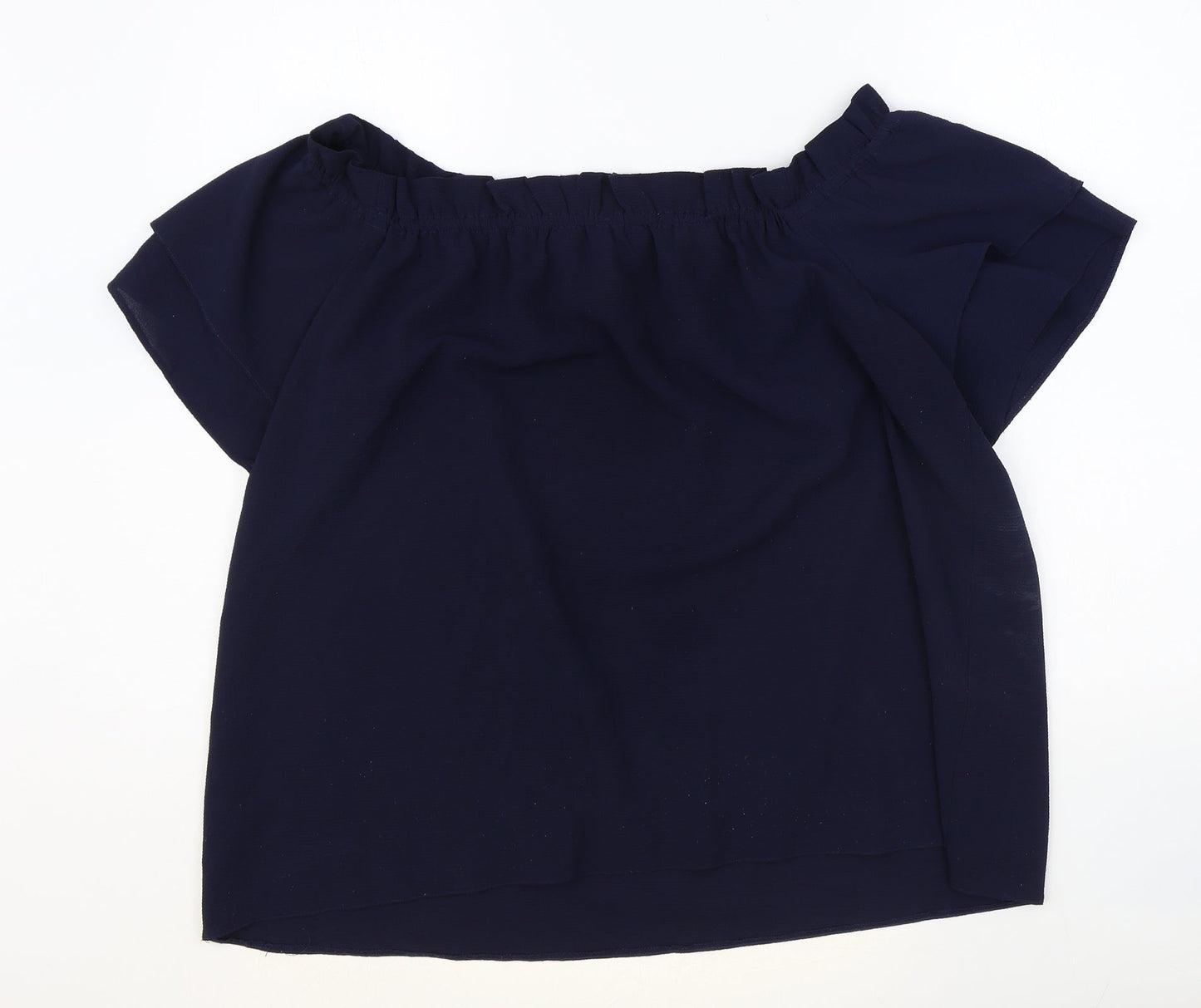 Womens UK Size 16 Dorothy Perkins Blue Basic T-Shirt