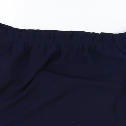 Womens UK Size 16 Dorothy Perkins Blue Basic T-Shirt