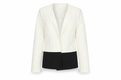 Womens UK Size 12 Marks and Spencer Regular Ivory Blazer