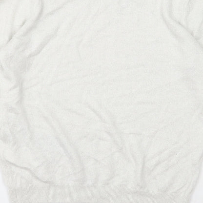 Womens UK Size M H&M Ivory Pullover Jumper
