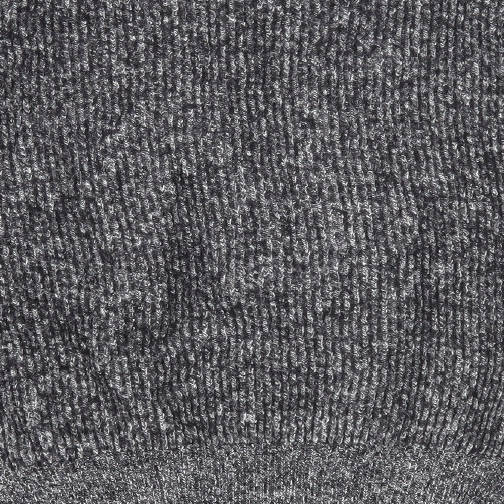 Preworn Mens Black Round Neck Wool Pullover Jumper Size S