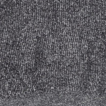 Preworn Mens Black Round Neck Wool Pullover Jumper Size S