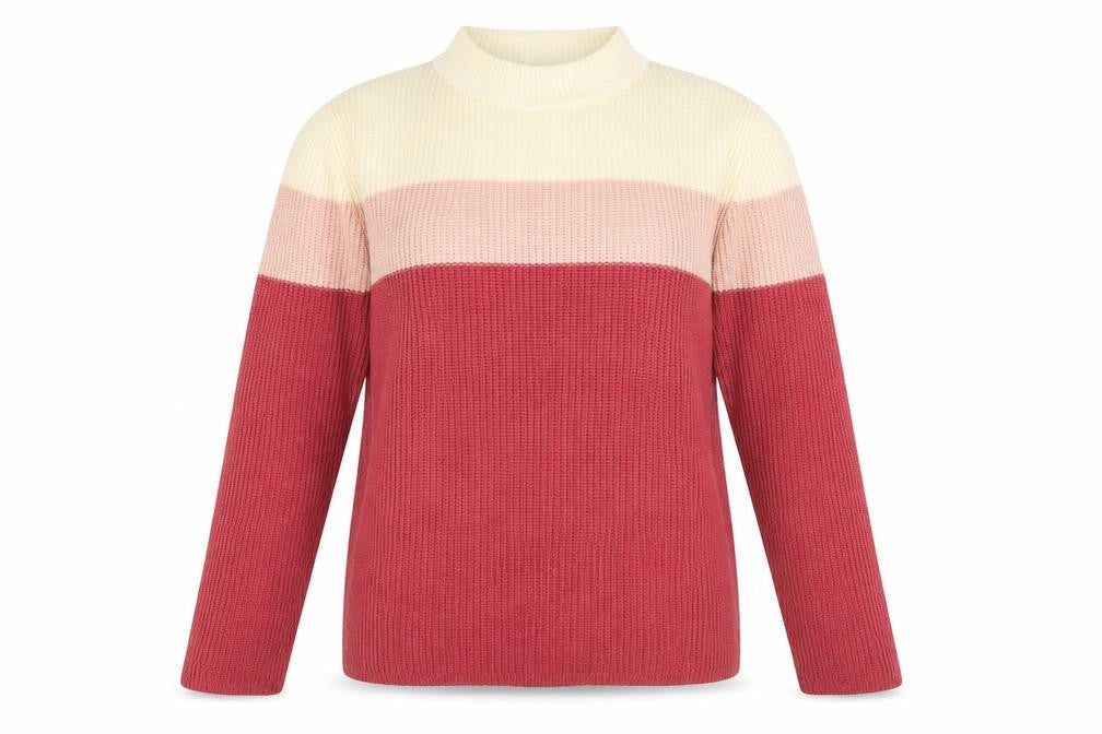 Womens UK Size M Pure & Natural Pink Pullover Jumper