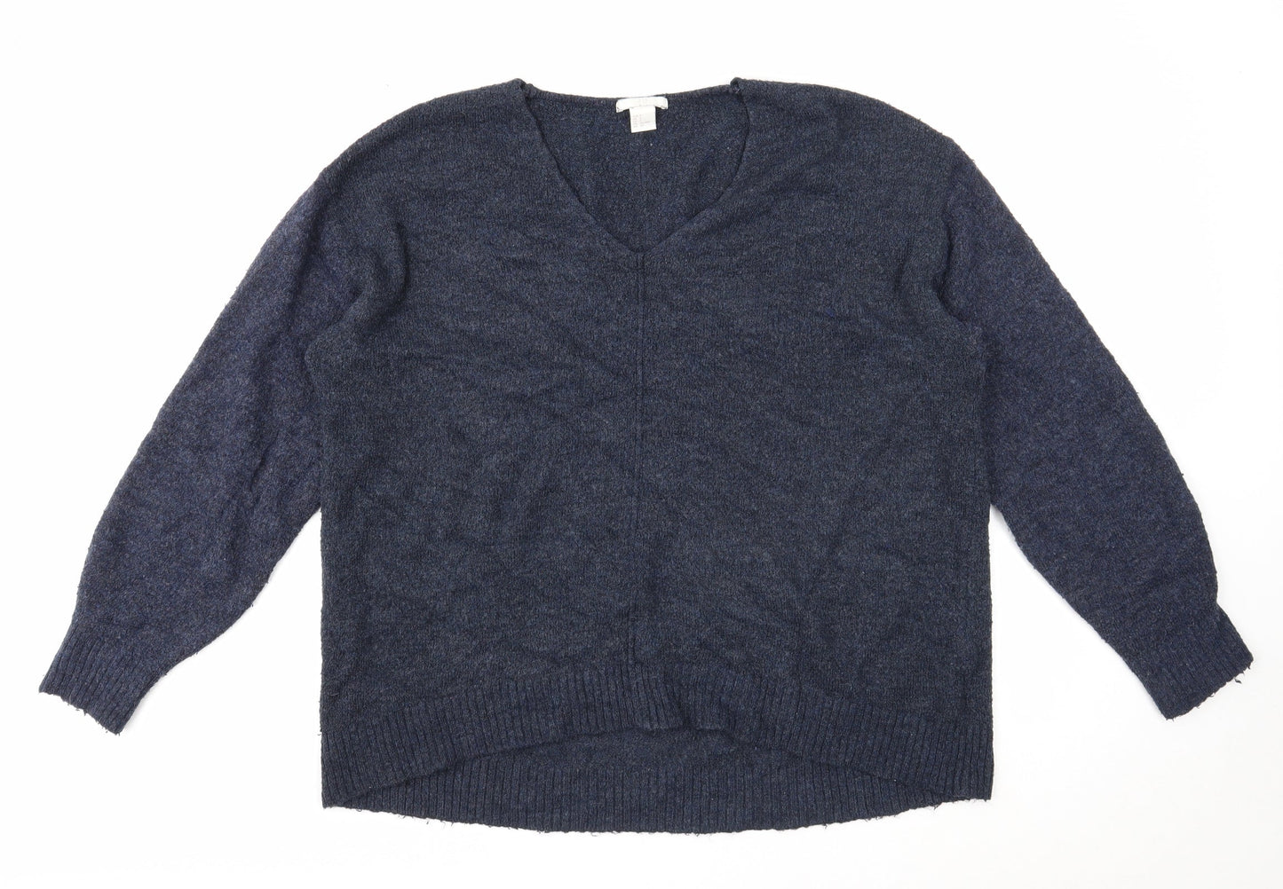 Womens UK Size S H&M Blue Pullover Jumper