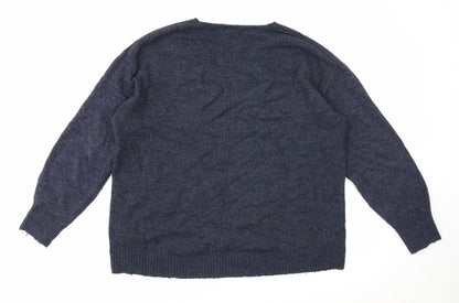 Womens UK Size S H&M Blue Pullover Jumper