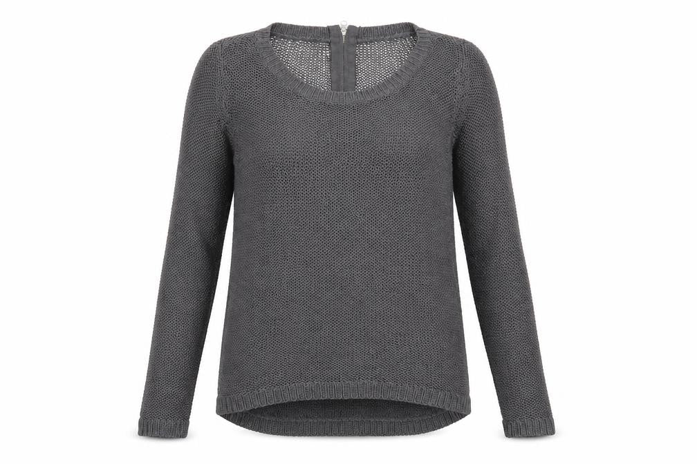 Womens UK Size XS Divided Grey Pullover Jumper